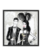 Friday Extravaganza - Illustration - Canvas Gallery Print - Unframed or Framed - Tiffany La Belle