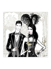 Friday Extravaganza - Illustration - Canvas Gallery Print - Unframed or Framed - Tiffany La Belle