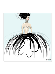 Couture Gems - Illustration - Canvas Gallery Print - Unframed or Framed - Tiffany La Belle