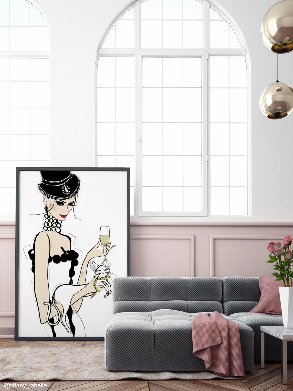 It's a Cats Life - Illustration - Limited Edition Print - Tiffany La Belle
