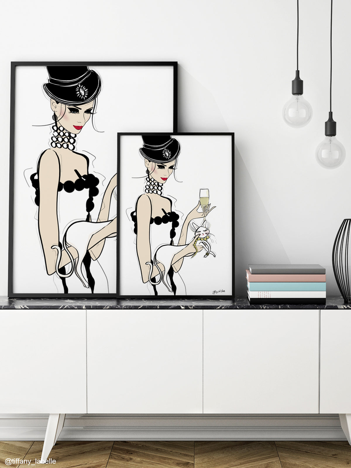 It's a Cats Life - Illustration - Limited Edition Print - Tiffany La Belle