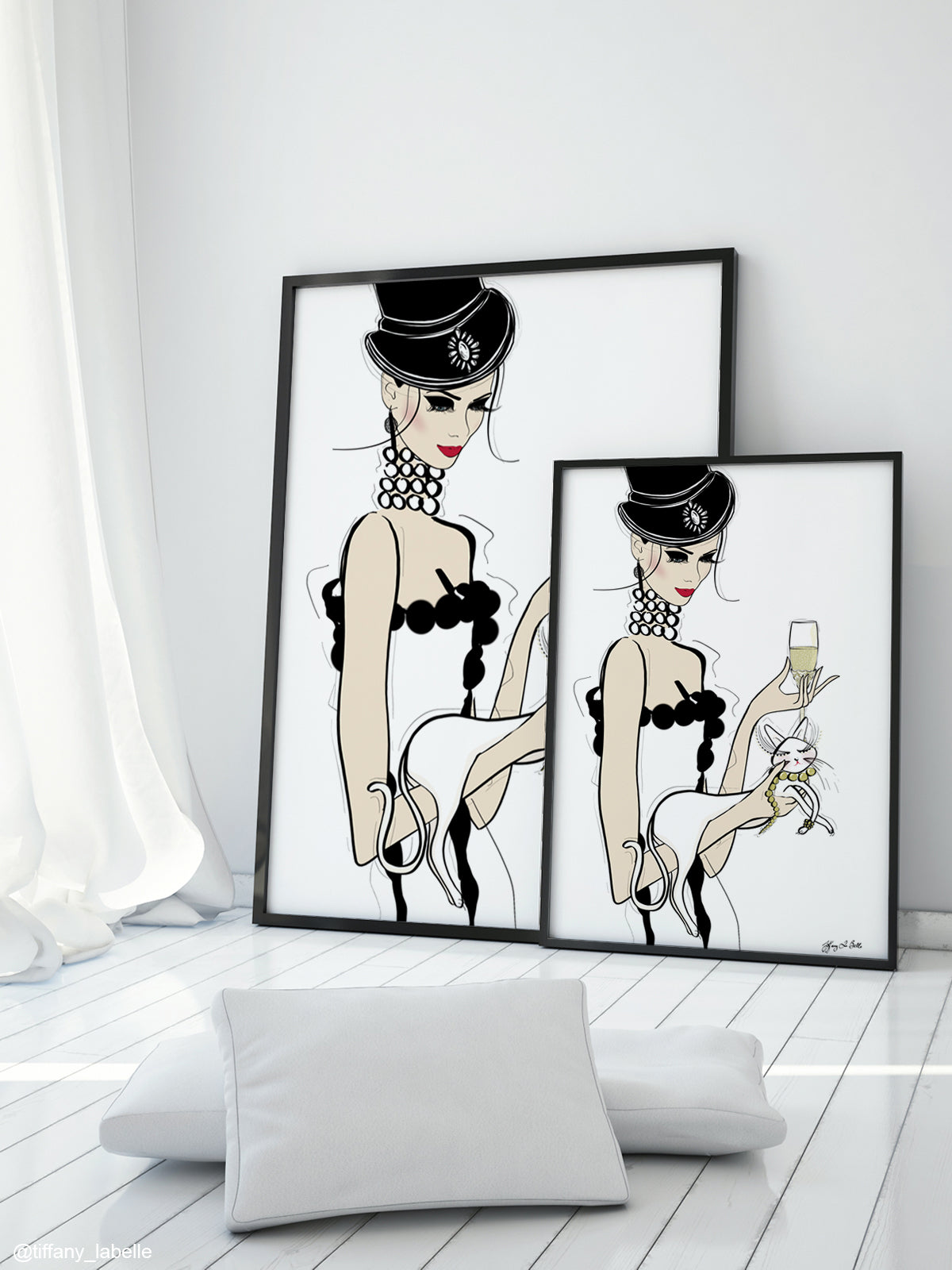 It's a Cats Life - Illustration - Limited Edition Print - Tiffany La Belle