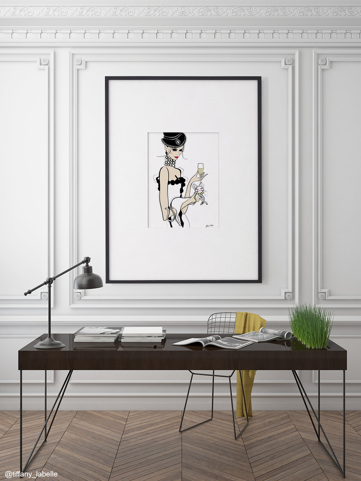 It's a Cats Life - Illustration - Limited Edition Print - Tiffany La Belle