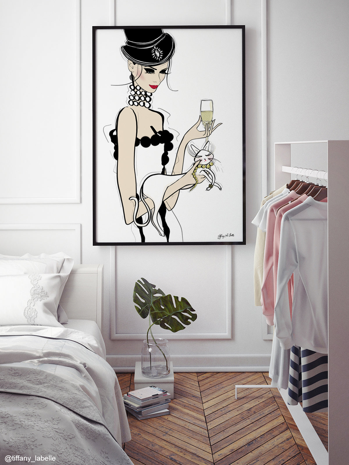 It's a Cats Life - Illustration - Limited Edition Print - Tiffany La Belle