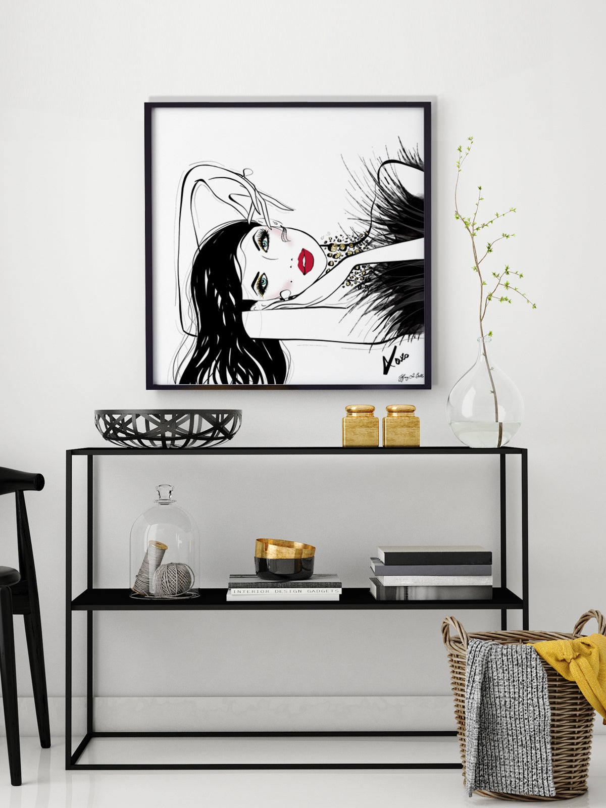 A Peaceful Moment - Illustration - Limited Edition Print - Tiffany La Belle