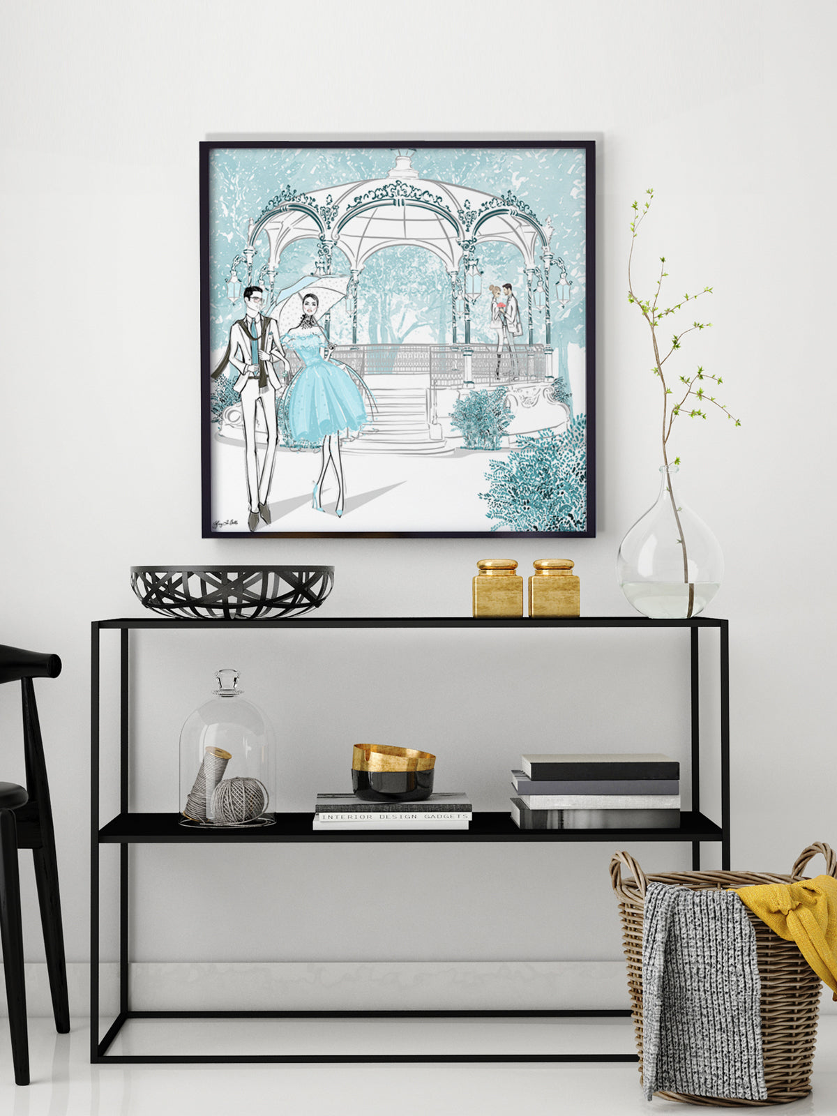 Young Lovers - Illustration - Limited Edition Print - Tiffany La Belle