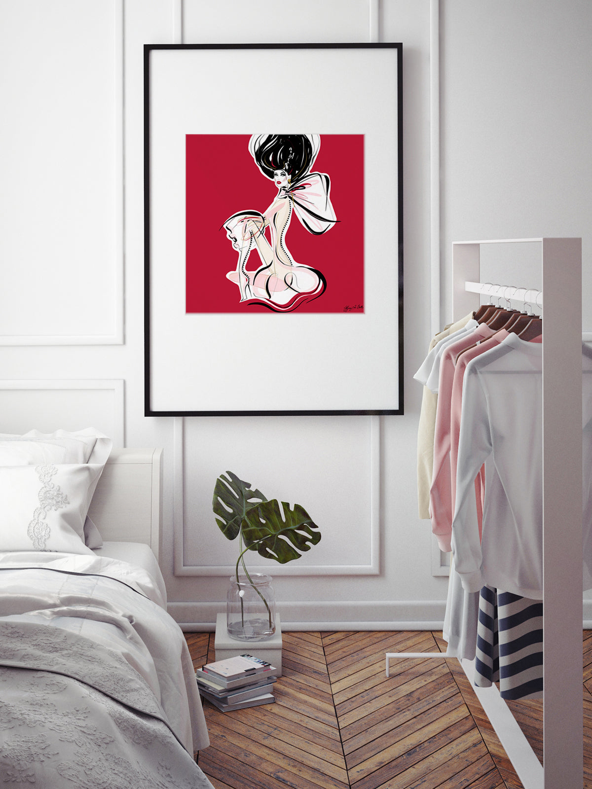 Cabaret Drama - Illustration - Limited Edition Print - Tiffany La Belle