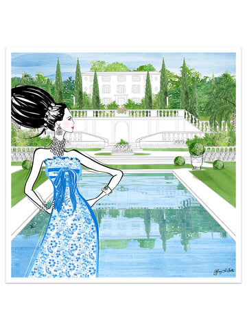 Chanel Haute Couture Spring - Illustration - Limited Edition Print - Tiffany La Belle