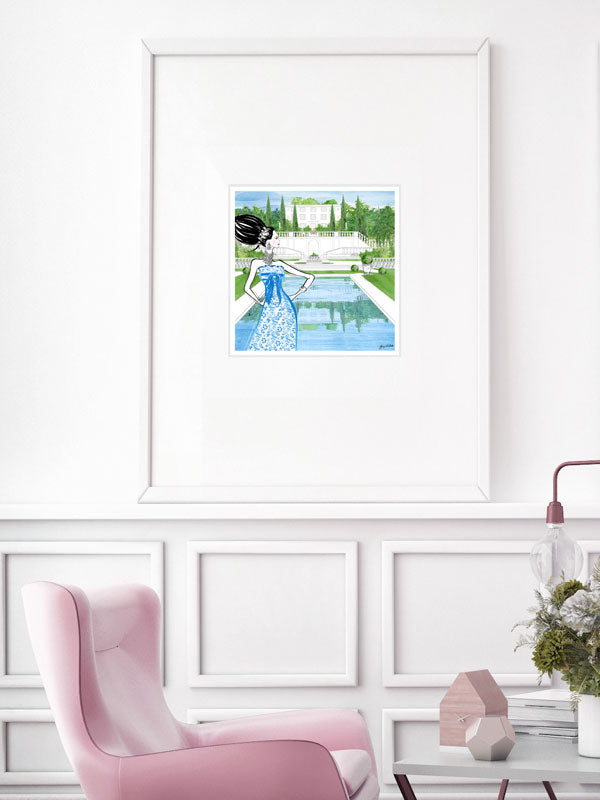 Chanel Haute Couture Spring - Illustration - Limited Edition Print - Tiffany La Belle