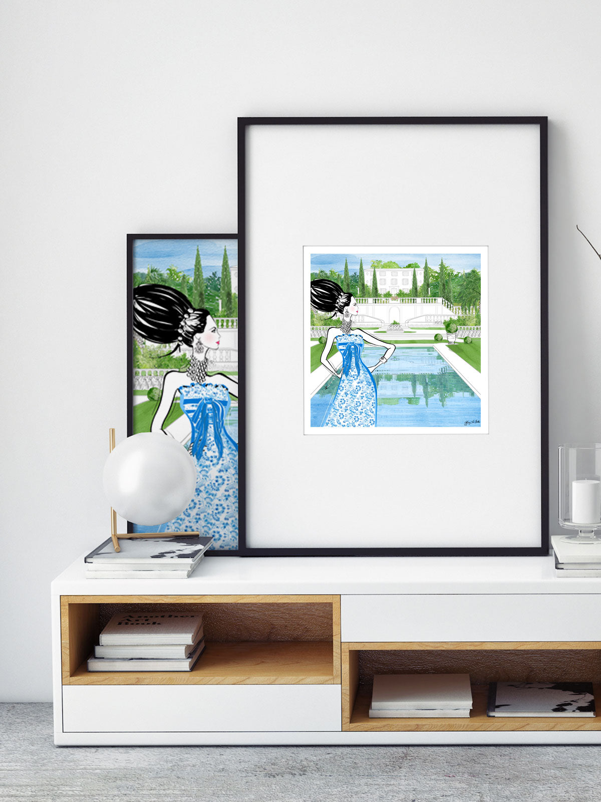 Chanel Haute Couture Spring - Illustration - Limited Edition Print - Tiffany La Belle