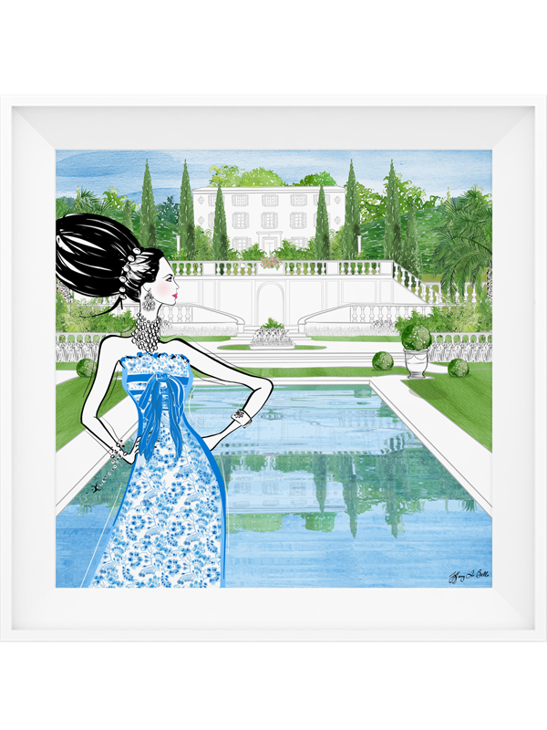 Chanel Haute Couture Spring - Illustration - Limited Edition Print - Tiffany La Belle