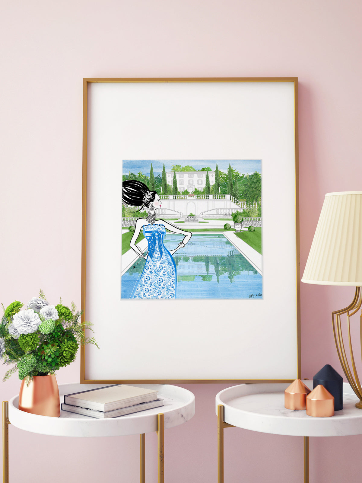 Chanel Haute Couture Spring - Illustration - Limited Edition Print - Tiffany La Belle