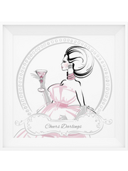 Cheers Darlings - Illustration - Limited Edition Print - Tiffany La Belle