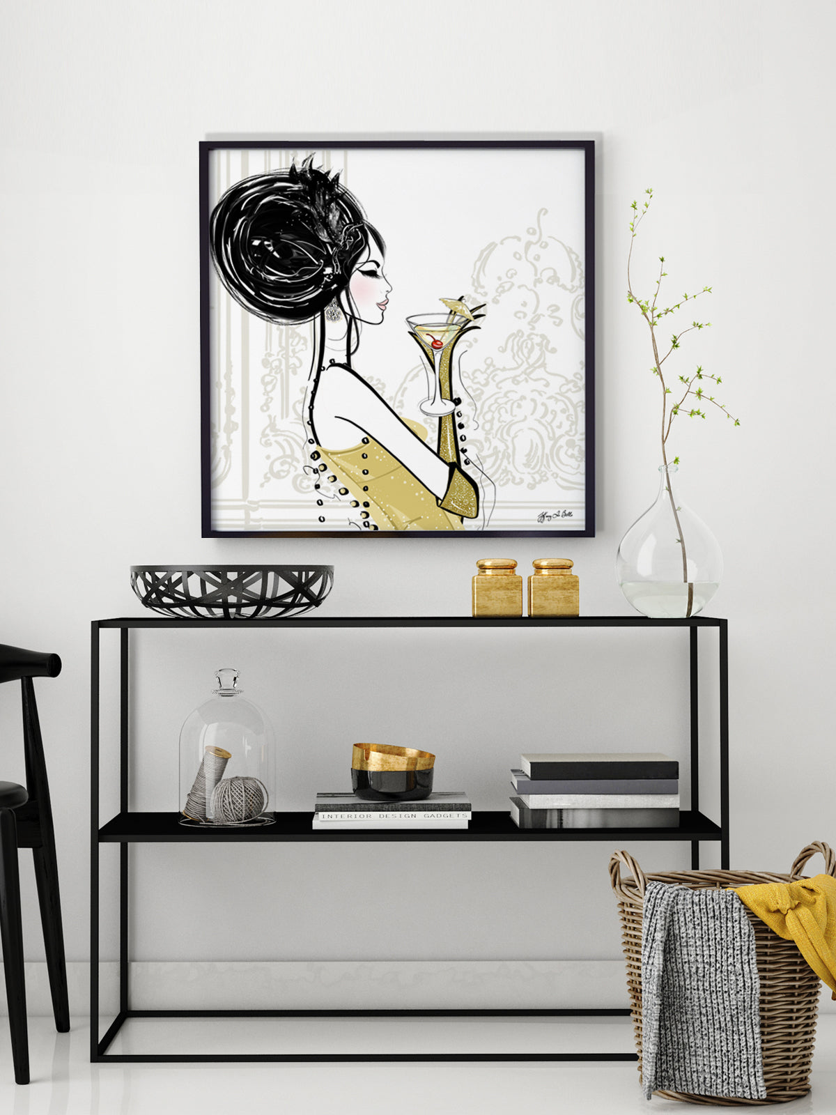 Cocktail Hour - Illustration - Limited Edition Print - Tiffany La Belle
