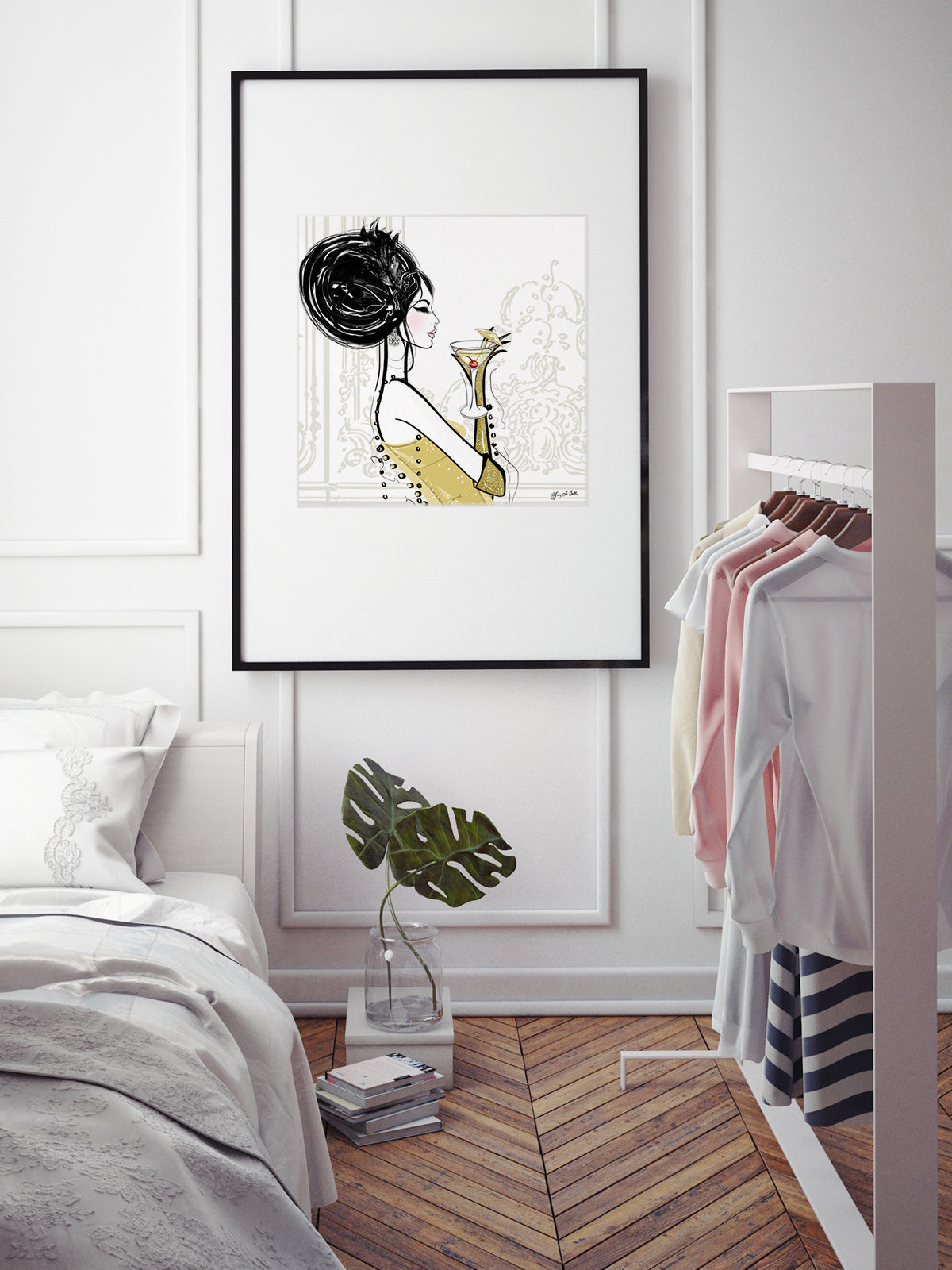 Cocktail Hour - Illustration - Limited Edition Print - Tiffany La Belle