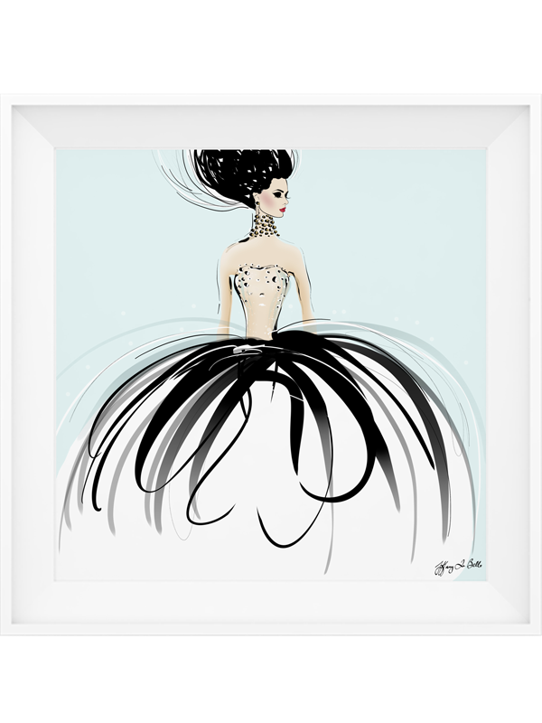 Couture Gems - Illustration - Limited Edition Print - Tiffany La Belle