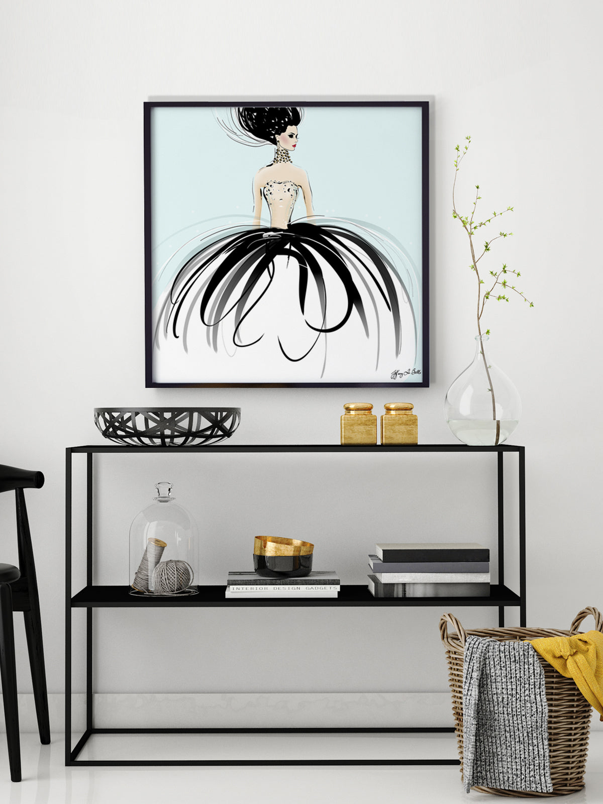 Couture Gems - Illustration - Limited Edition Print - Tiffany La Belle