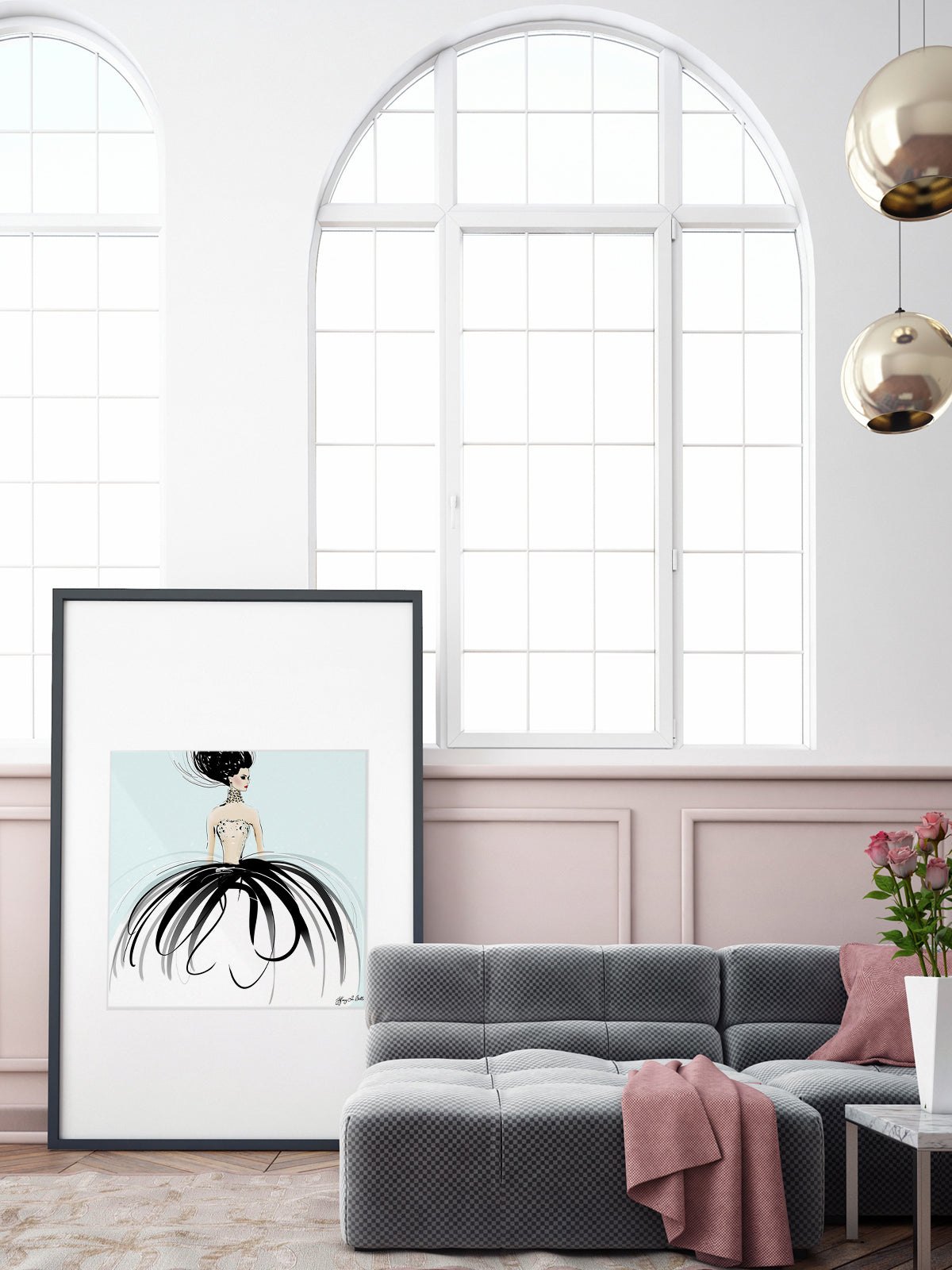 Couture Gems - Illustration - Limited Edition Print - Tiffany La Belle
