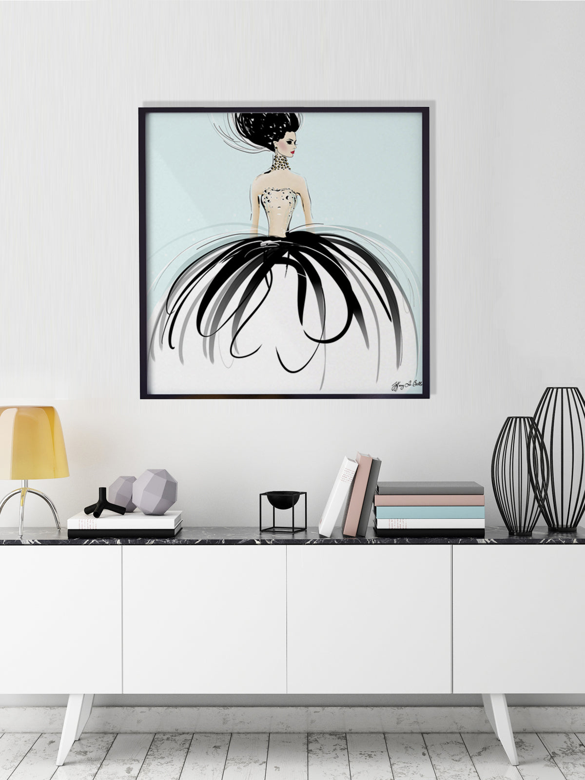Couture Gems - Illustration - Limited Edition Print - Tiffany La Belle