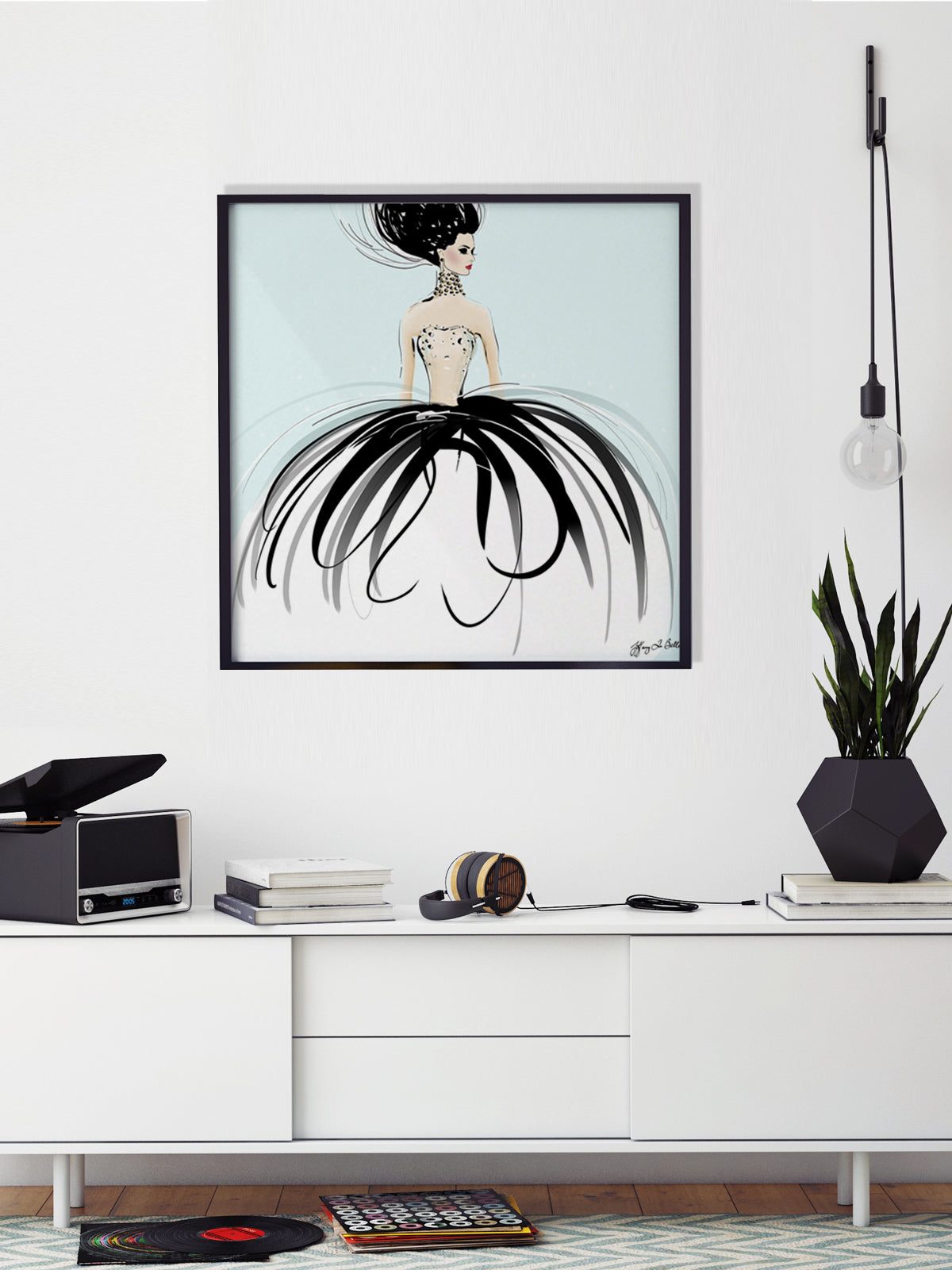 Couture Gems - Illustration - Limited Edition Print - Tiffany La Belle