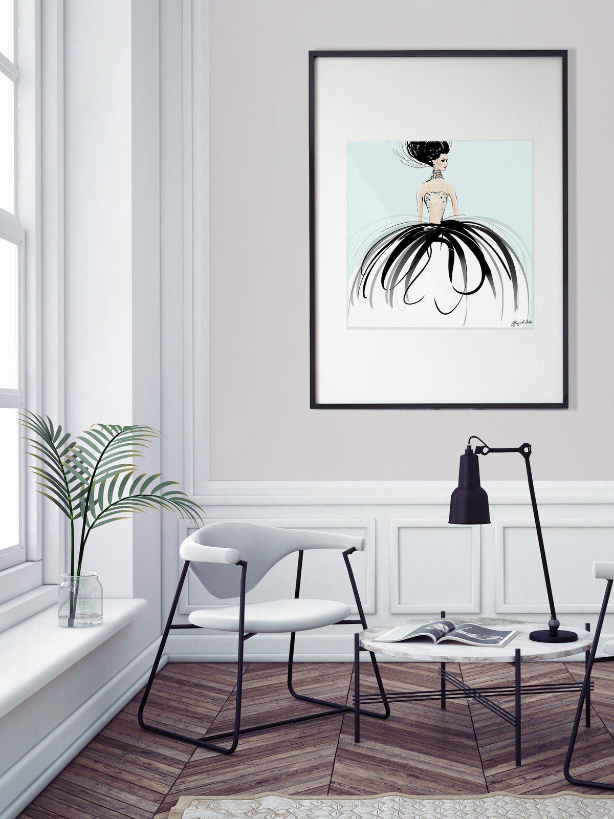 Couture Gems - Illustration - Limited Edition Print - Tiffany La Belle