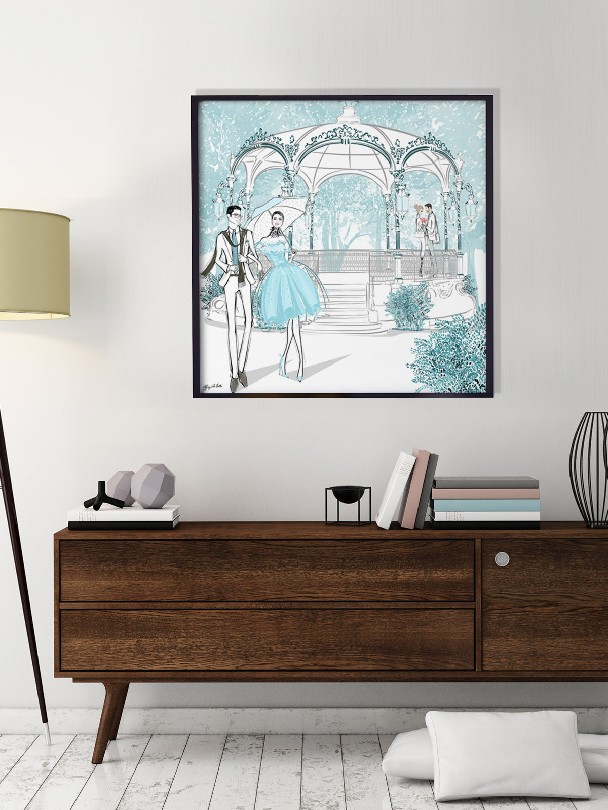 Young Lovers - Illustration - Limited Edition Print - Tiffany La Belle