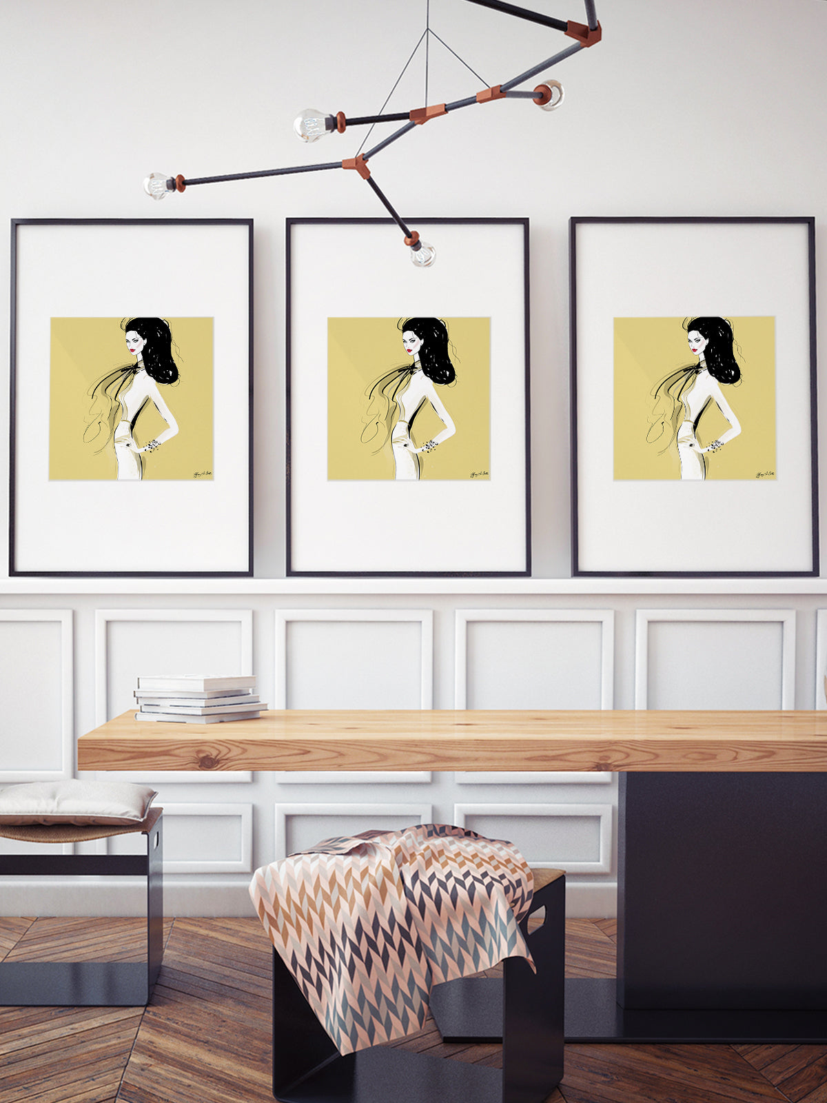 She's All Style - Illustration - Limited Edition Print - Tiffany La Belle