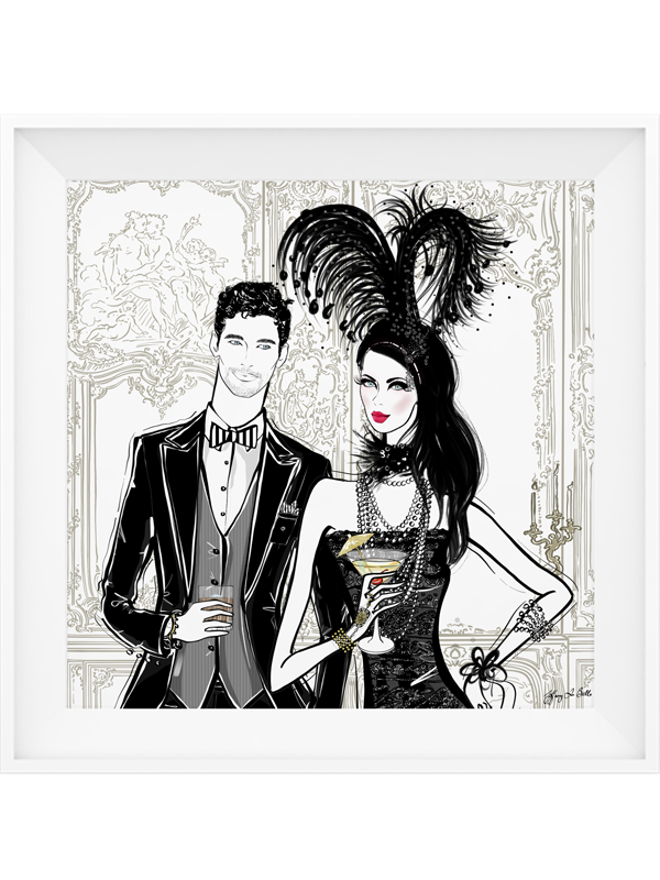 Friday Extravaganza - Illustration - Limited Edition Print - Tiffany La Belle