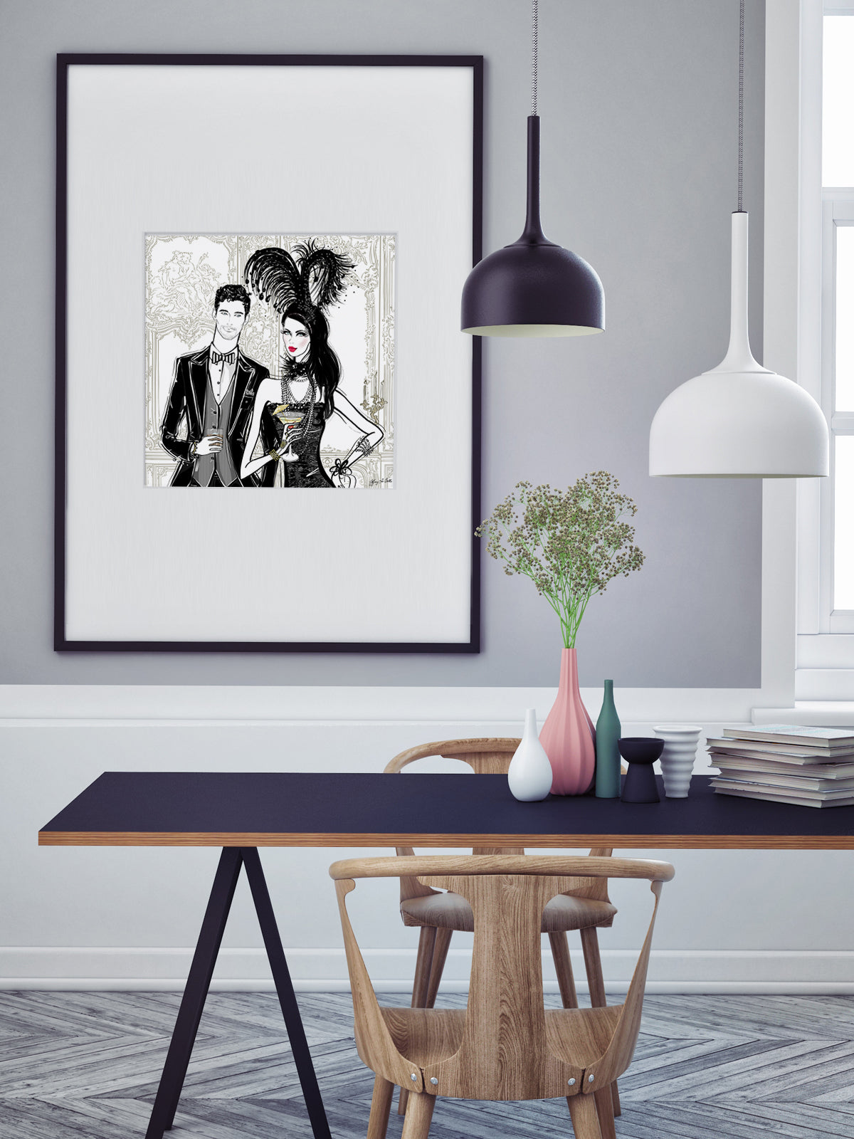 Friday Extravaganza - Illustration - Limited Edition Print - Tiffany La Belle