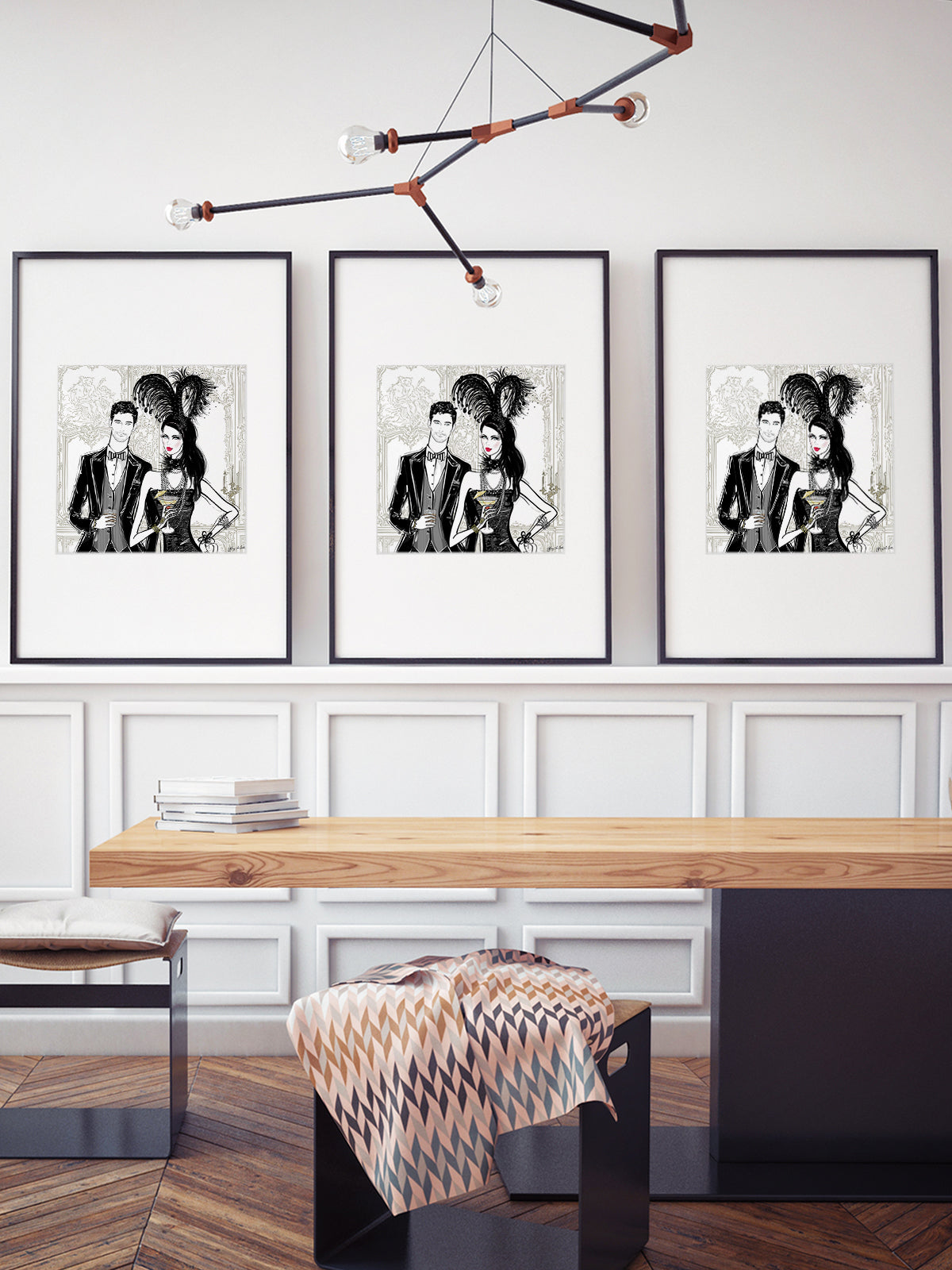 Friday Extravaganza - Illustration - Limited Edition Print - Tiffany La Belle