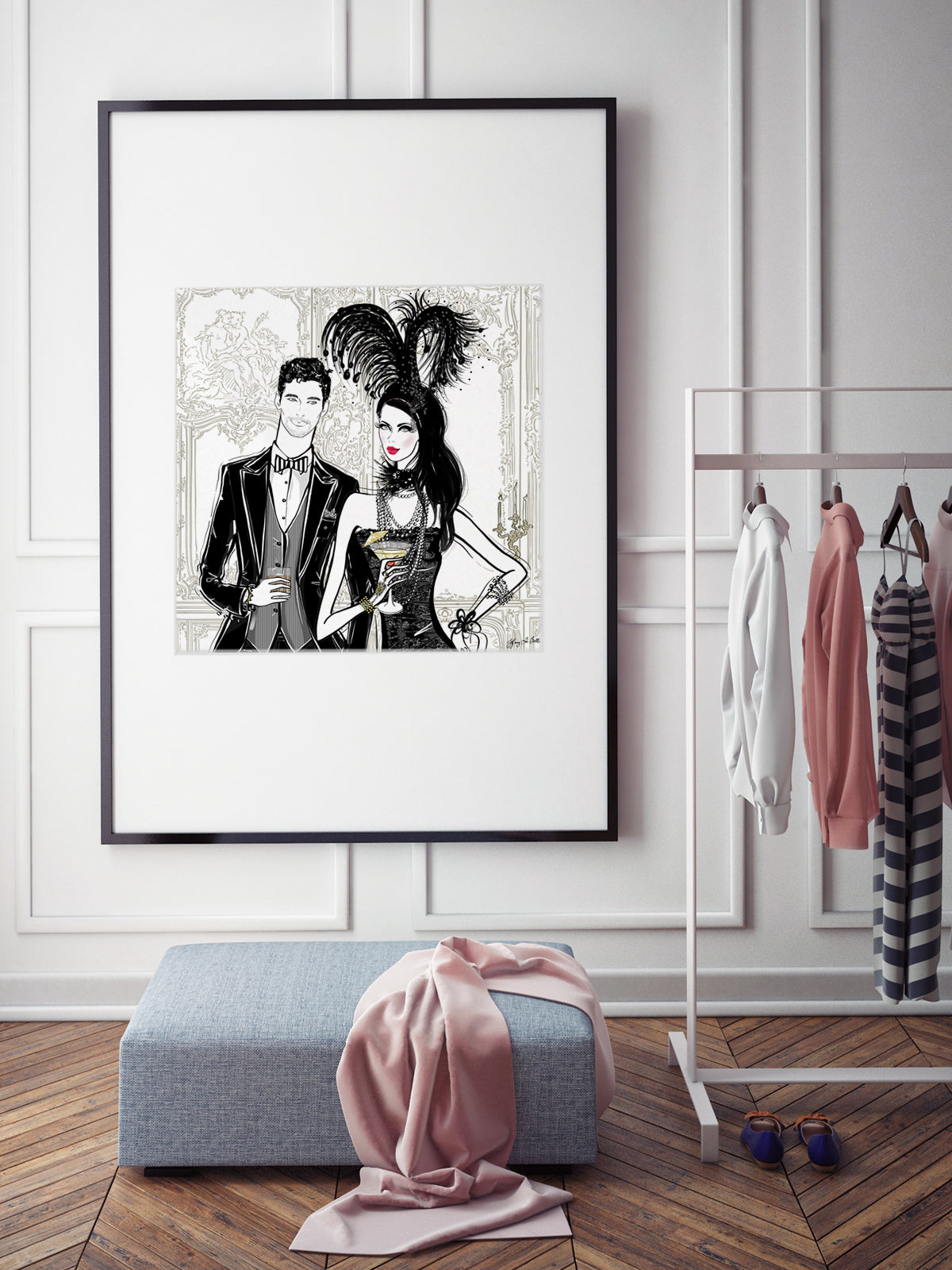 Friday Extravaganza - Illustration - Limited Edition Print - Tiffany La Belle