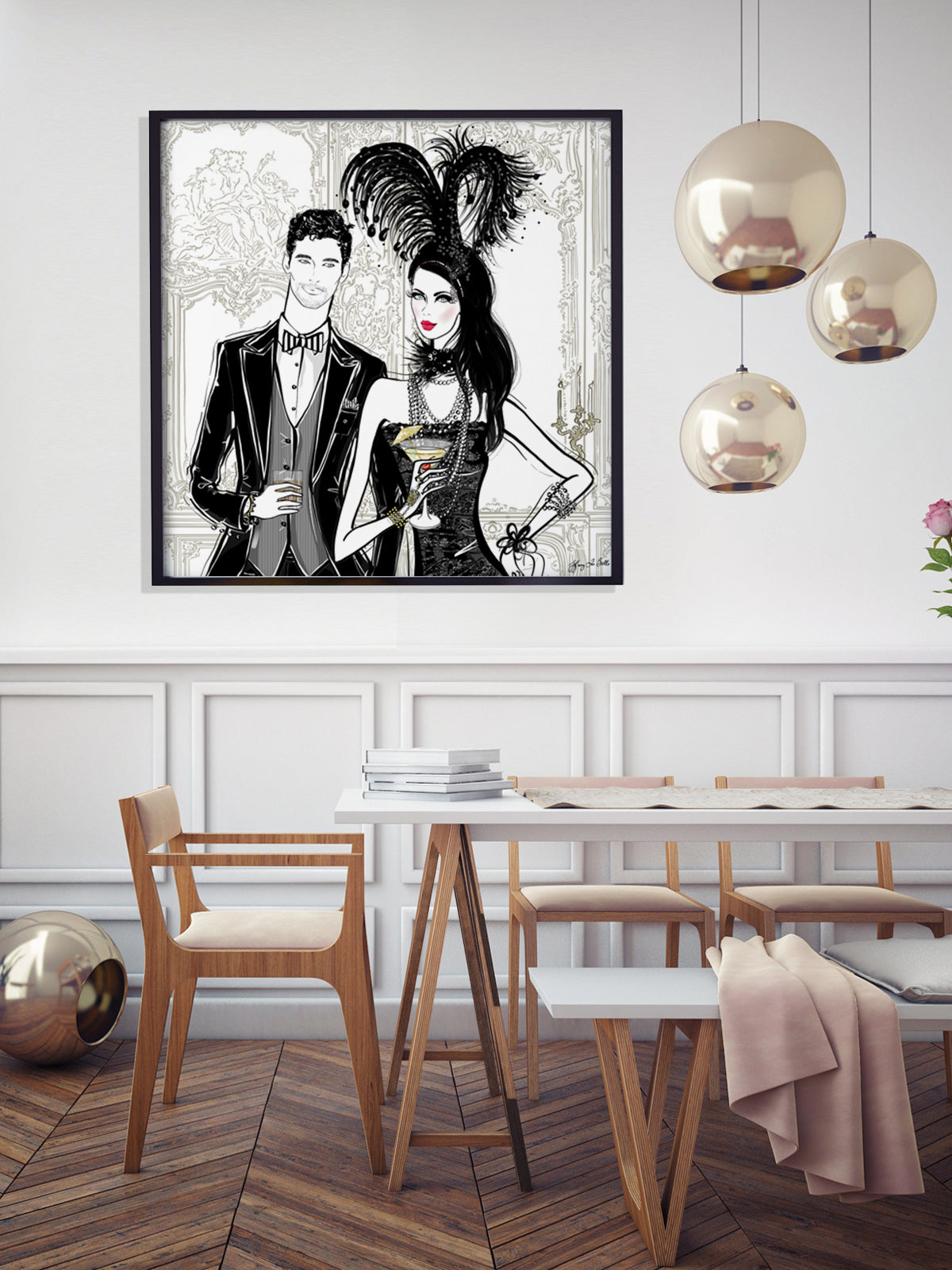 Friday Extravaganza - Illustration - Limited Edition Print - Tiffany La Belle