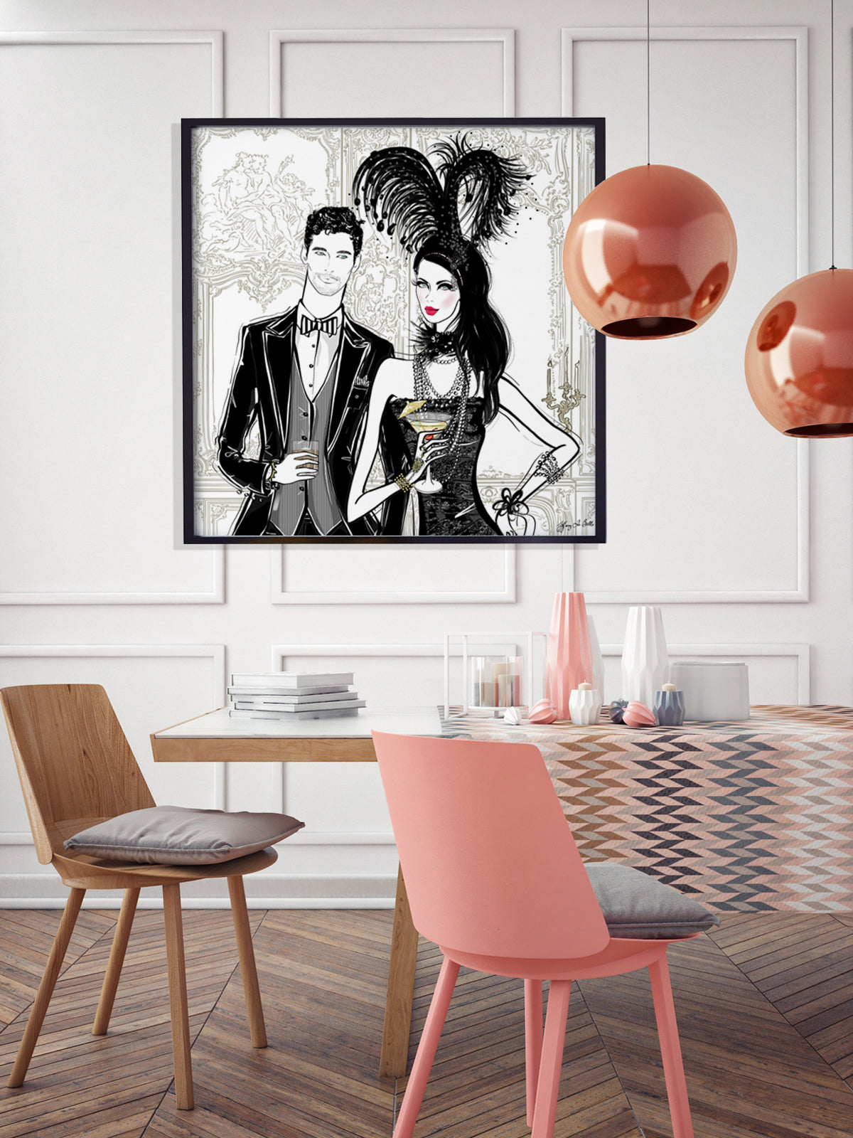 Friday Extravaganza - Illustration - Limited Edition Print - Tiffany La Belle