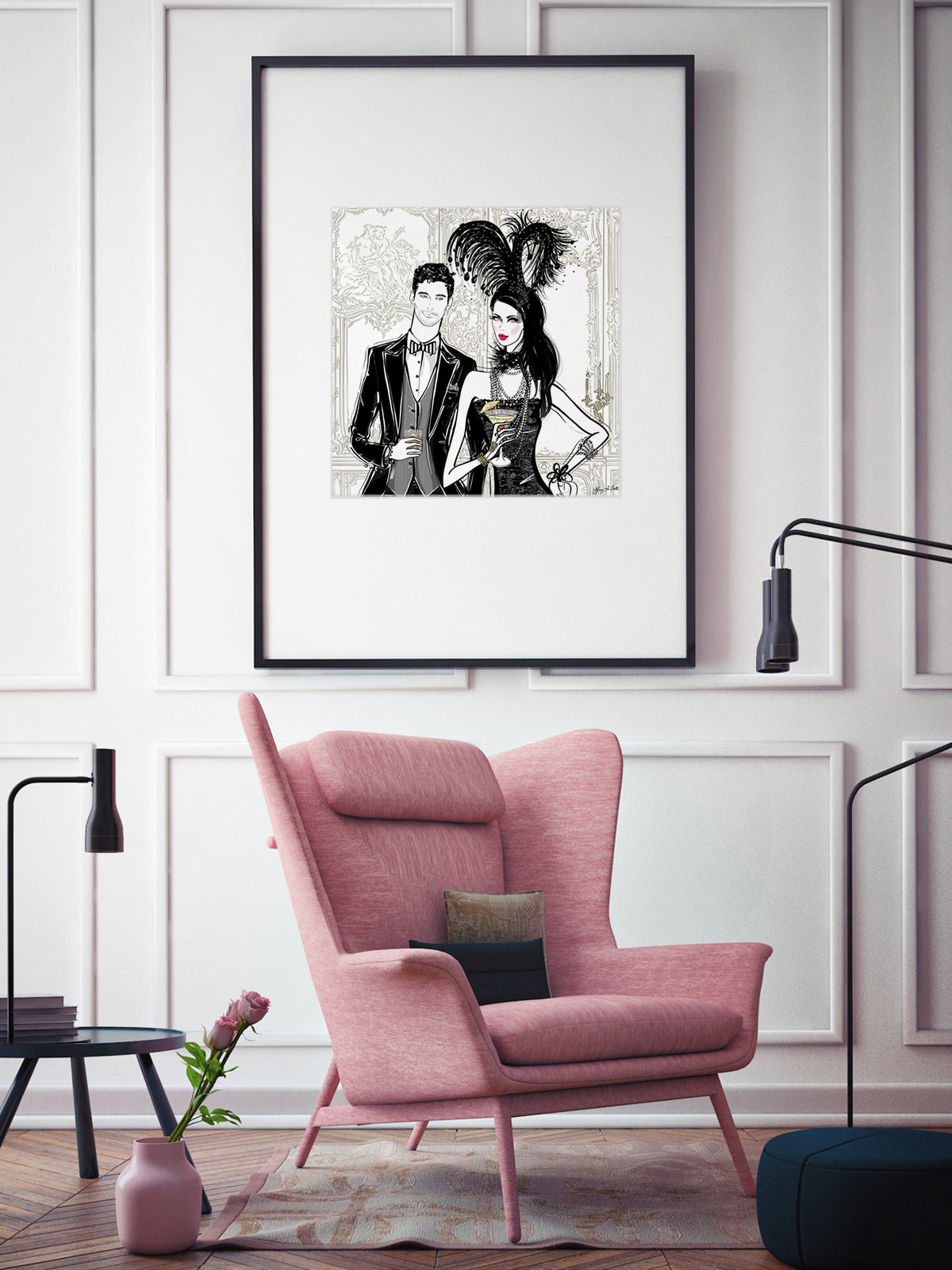 Friday Extravaganza - Illustration - Limited Edition Print - Tiffany La Belle
