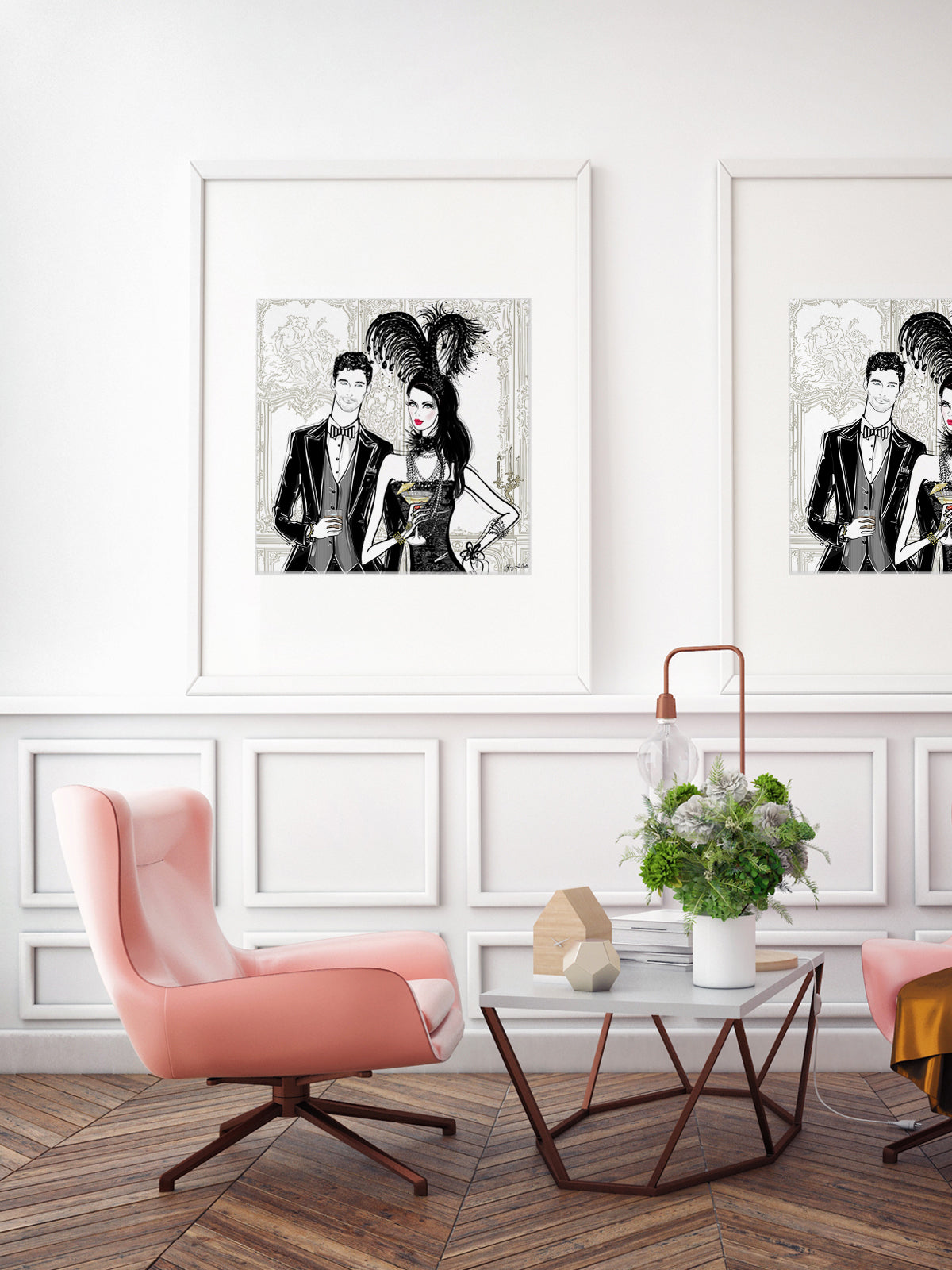 Friday Extravaganza - Illustration - Limited Edition Print - Tiffany La Belle
