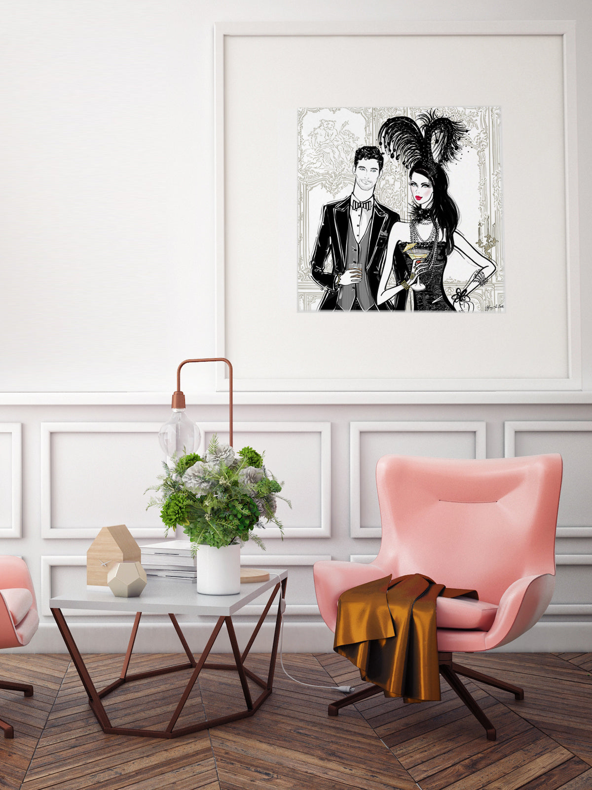 Friday Extravaganza - Illustration - Limited Edition Print - Tiffany La Belle