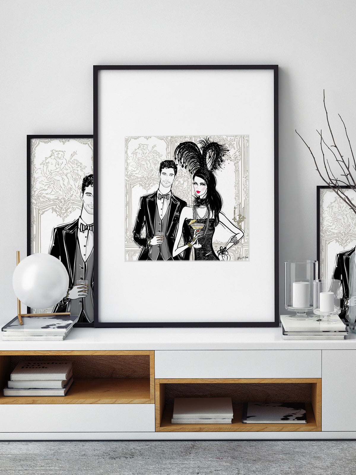 Friday Extravaganza - Illustration - Limited Edition Print - Tiffany La Belle