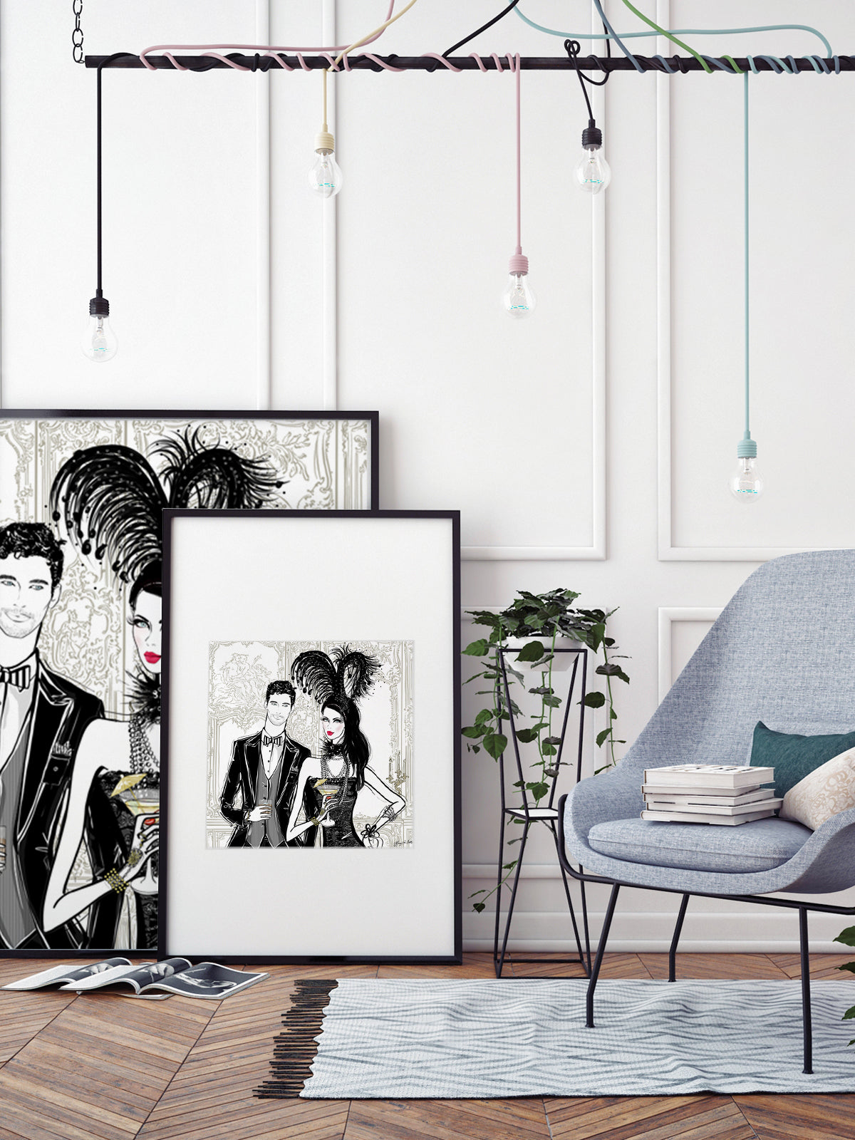 Friday Extravaganza - Illustration - Limited Edition Print - Tiffany La Belle