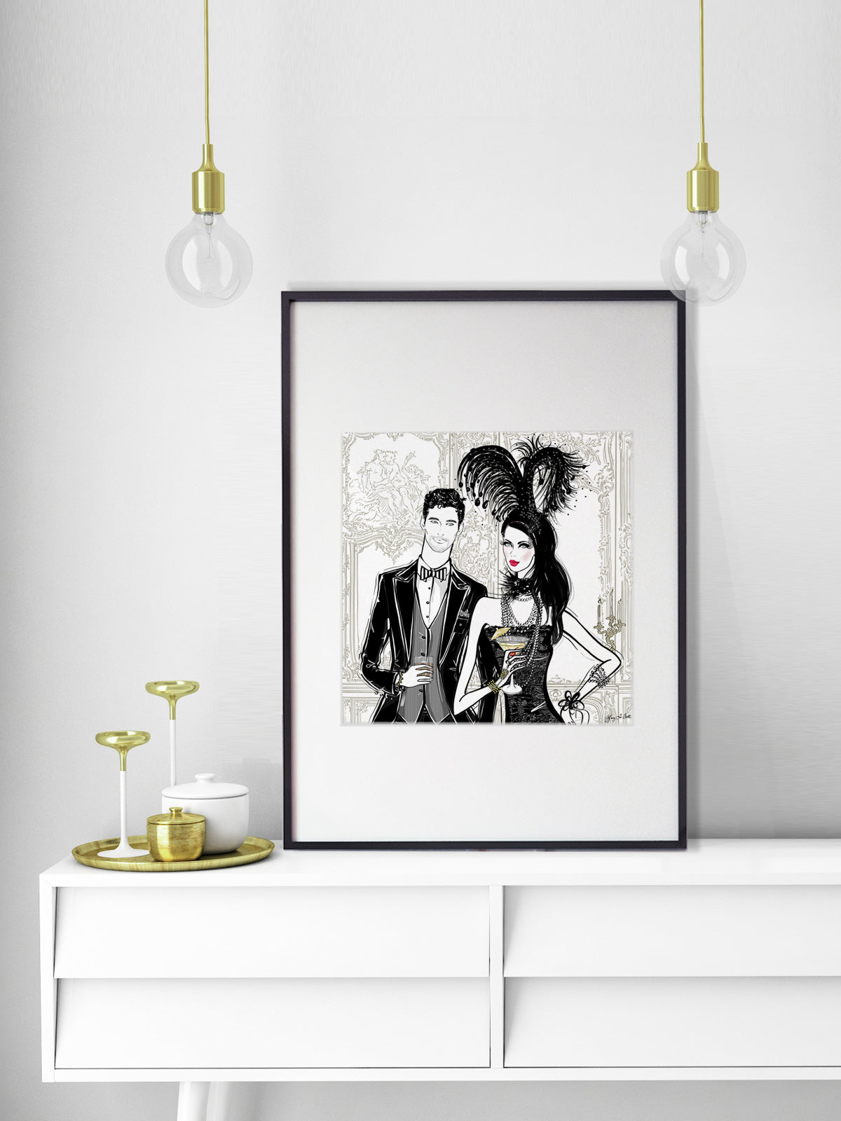 Friday Extravaganza - Illustration - Limited Edition Print - Tiffany La Belle