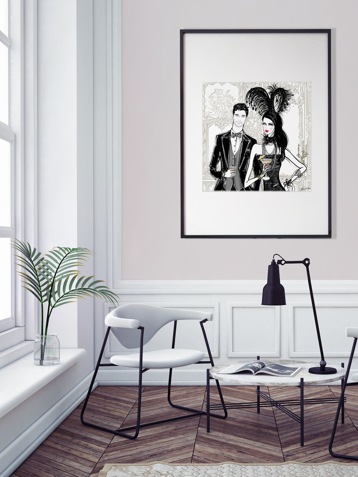 Friday Extravaganza - Illustration - Limited Edition Print - Tiffany La Belle