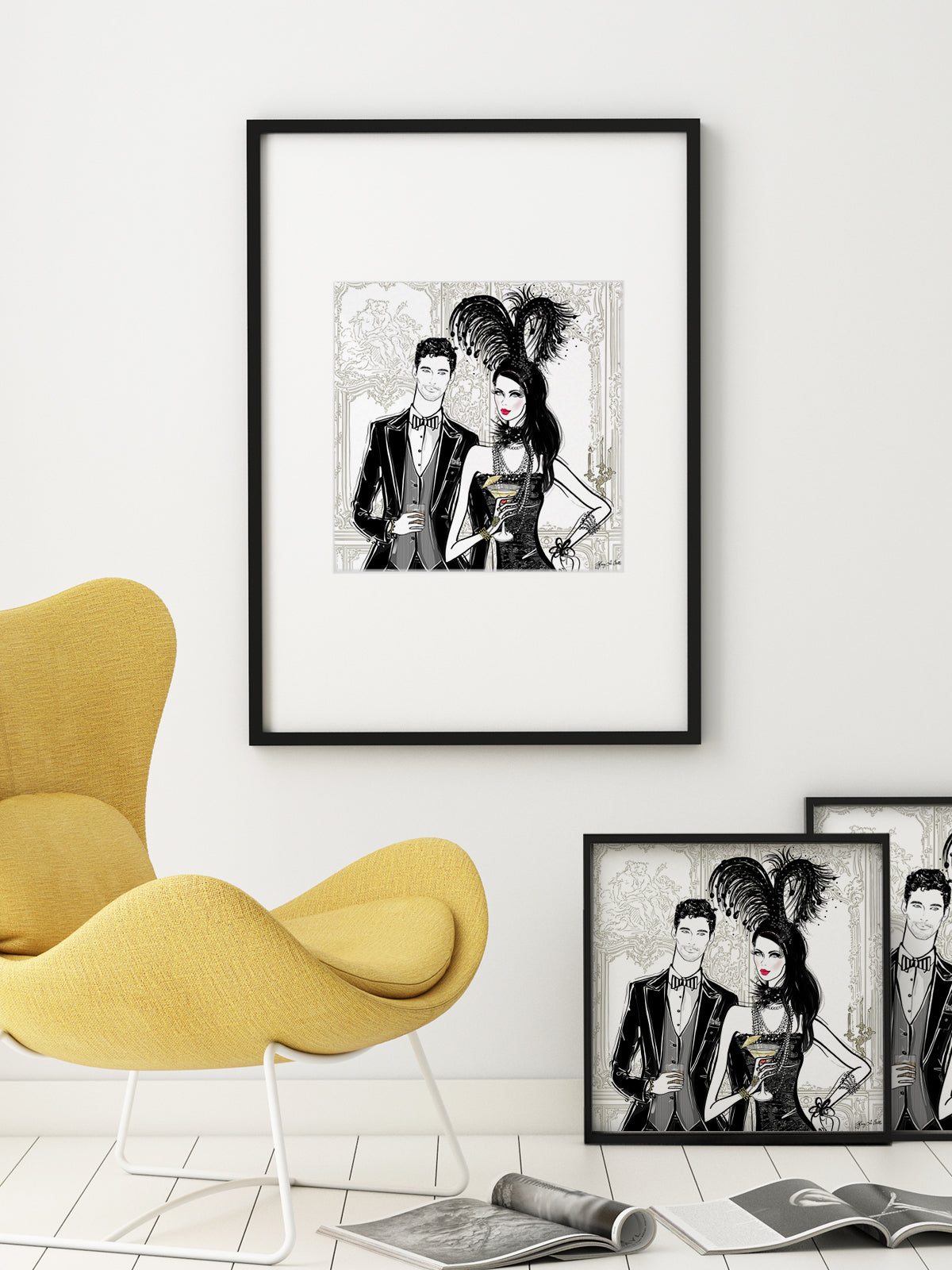 Friday Extravaganza - Illustration - Limited Edition Print - Tiffany La Belle