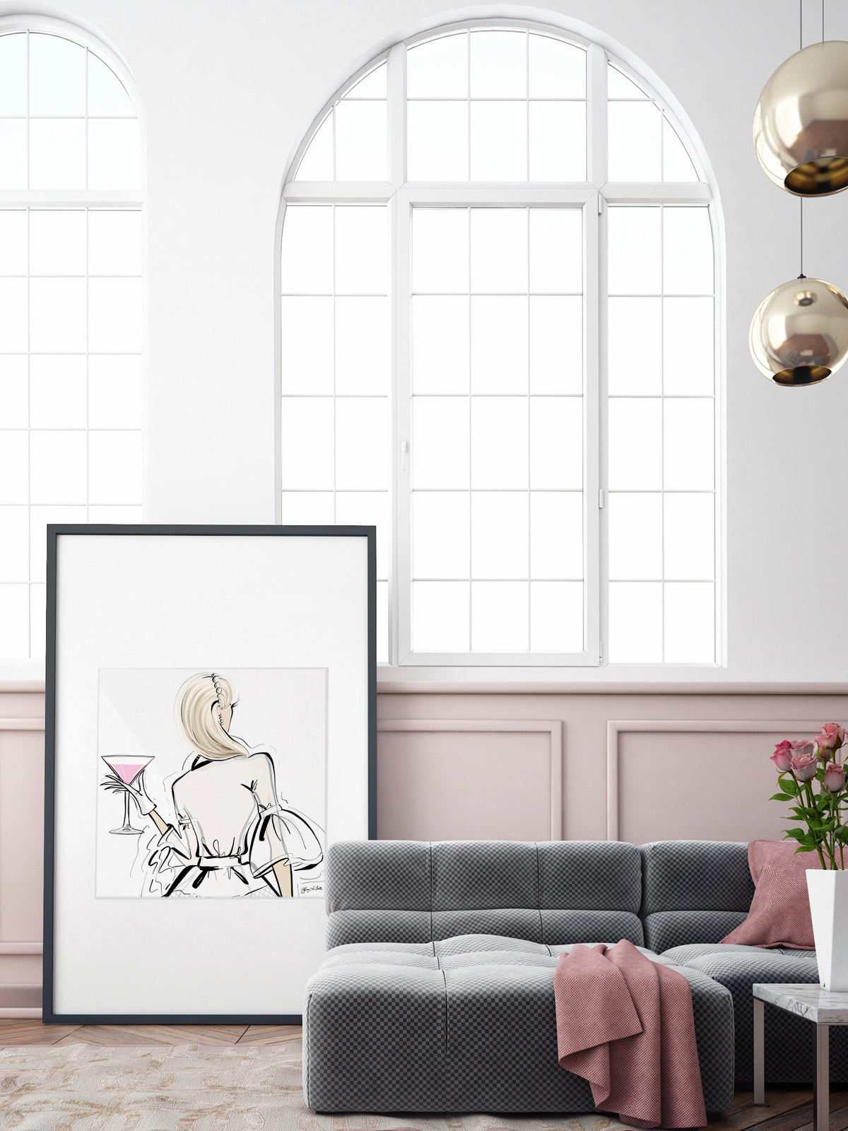 Dior Cocktails - Illustration - Limited Edition Print - Tiffany La Belle