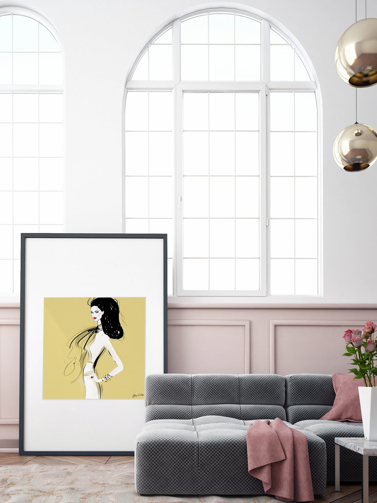 She's All Style - Illustration - Limited Edition Print - Tiffany La Belle
