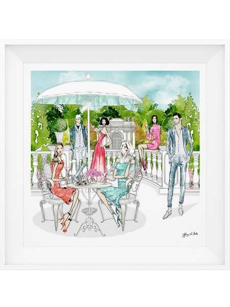 Garden Party - Illustration - Limited Edition Print – Tiffany La Belle