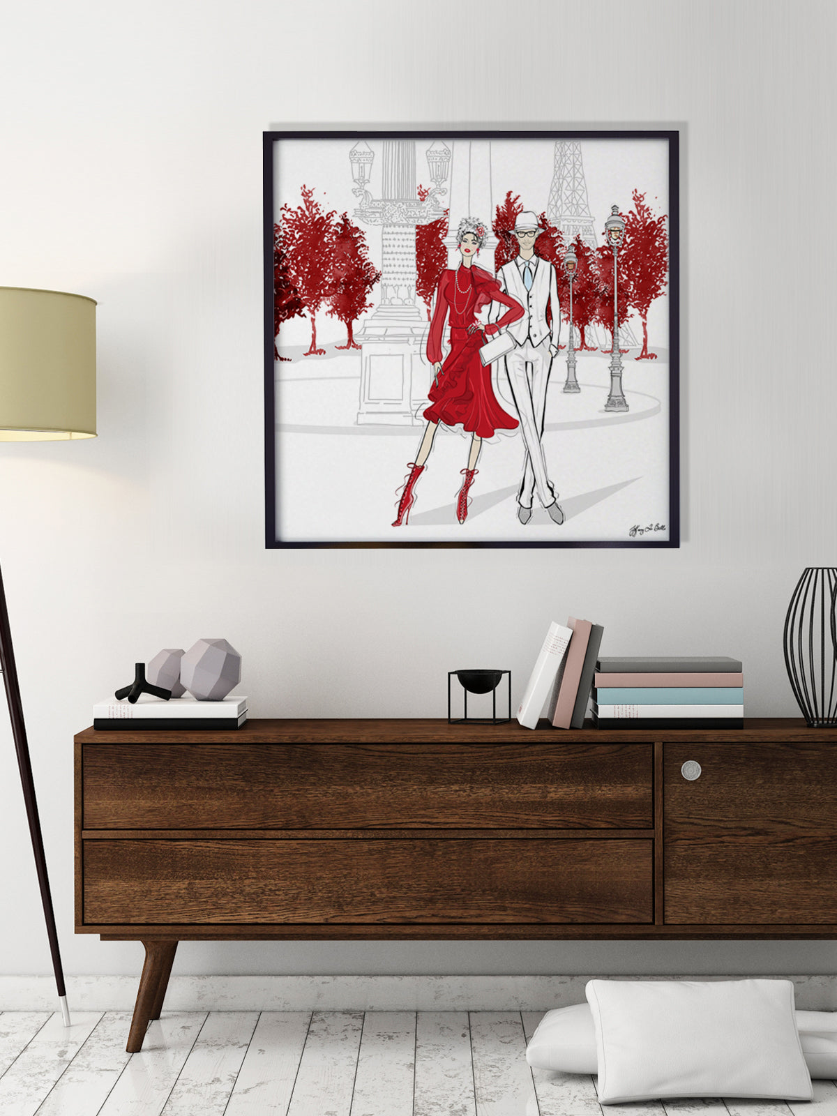 Giambattista Valli Paris - Illustration - Limited Edition Print - Tiffany La Belle