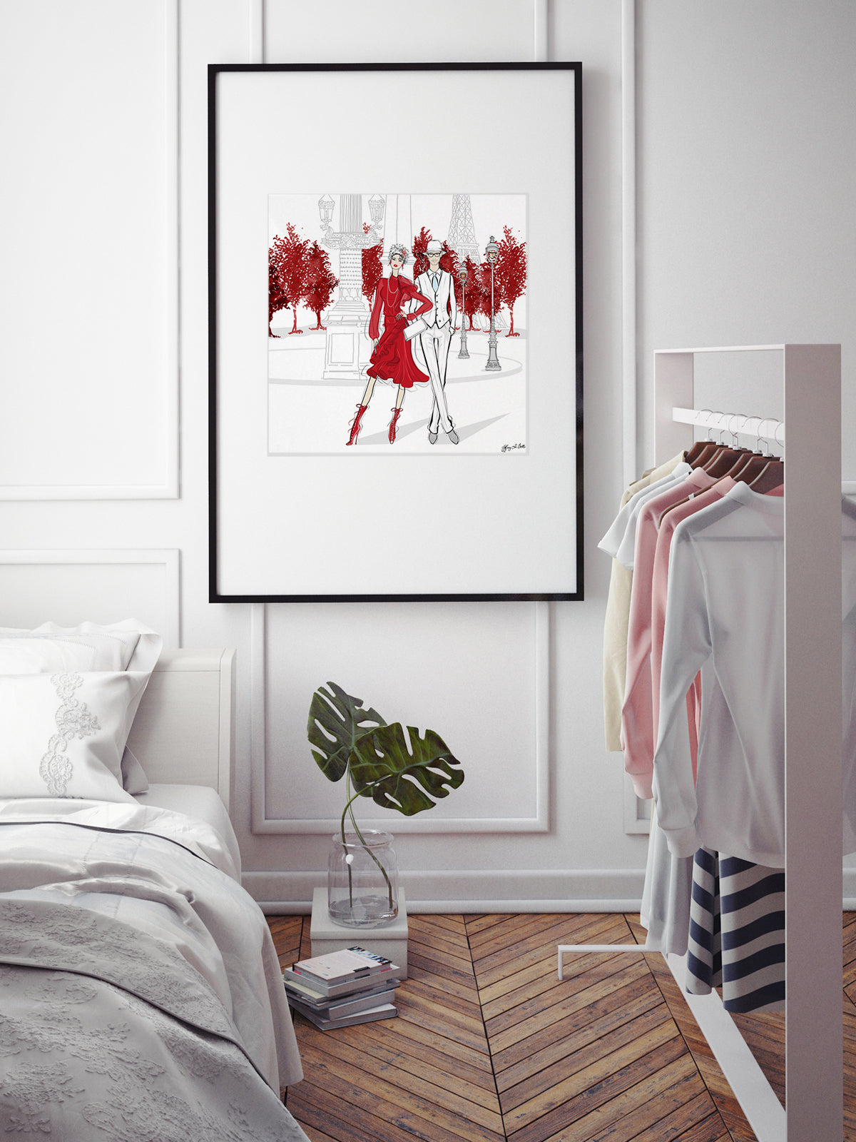 Giambattista Valli Paris - Illustration - Limited Edition Print - Tiffany La Belle