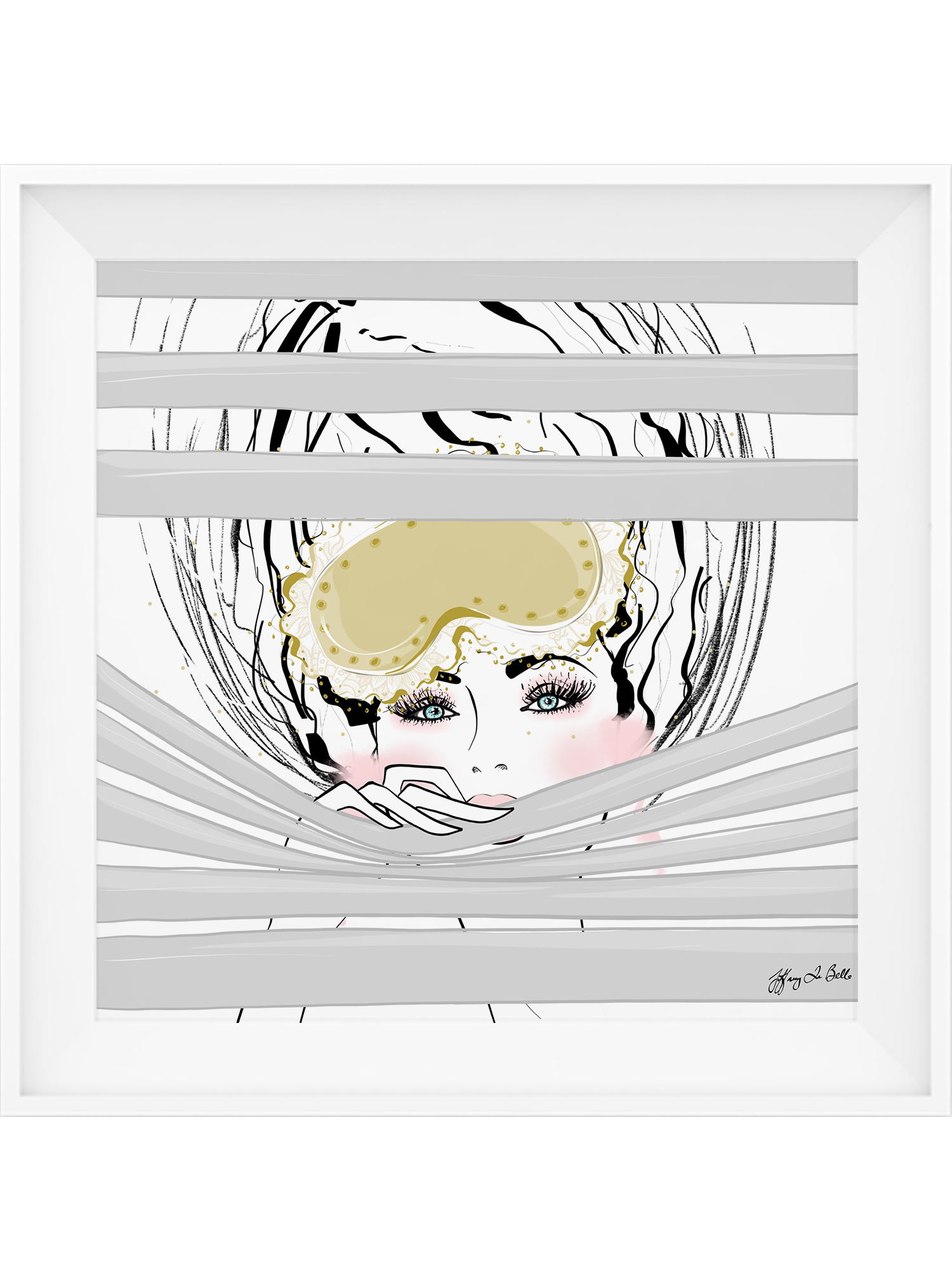 Good Morning - Illustration - Limited Edition Print - Tiffany La Belle