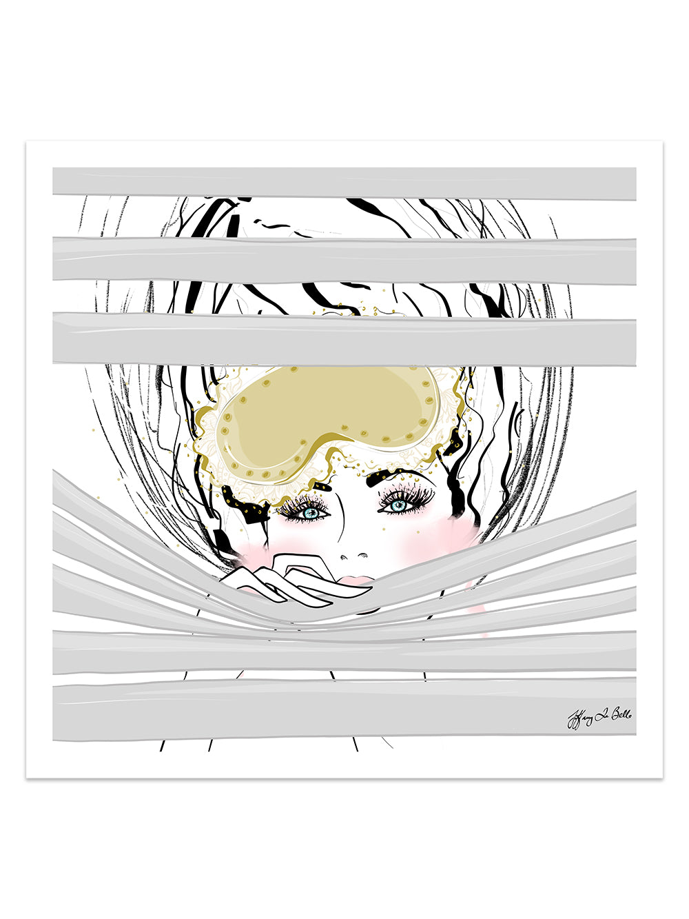 Good Morning - Illustration - Limited Edition Print - Tiffany La Belle