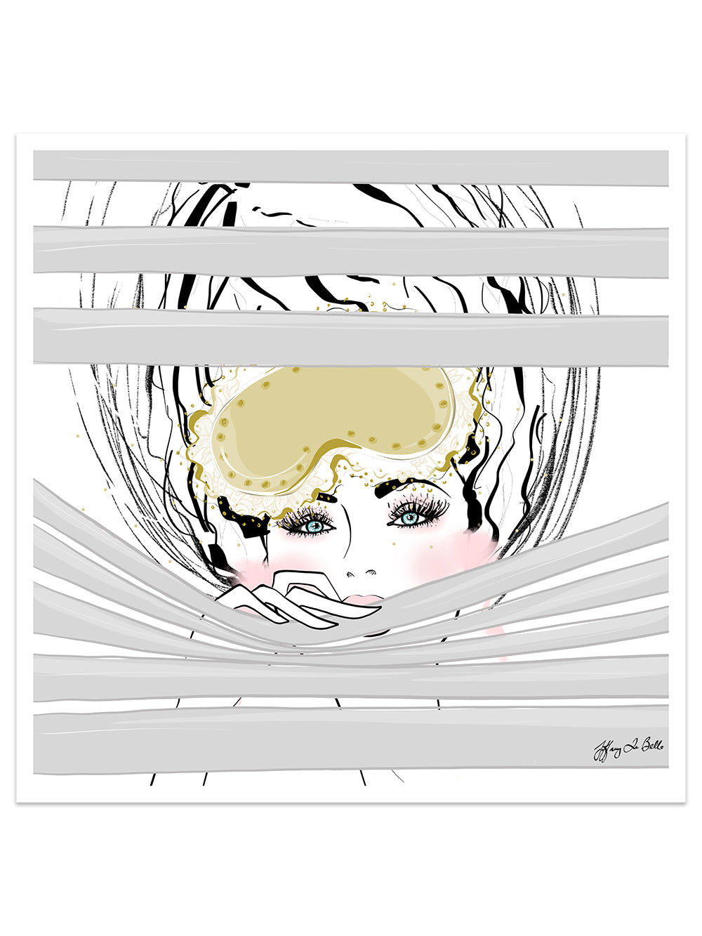Good Morning - Illustration - Limited Edition Print - Tiffany La Belle