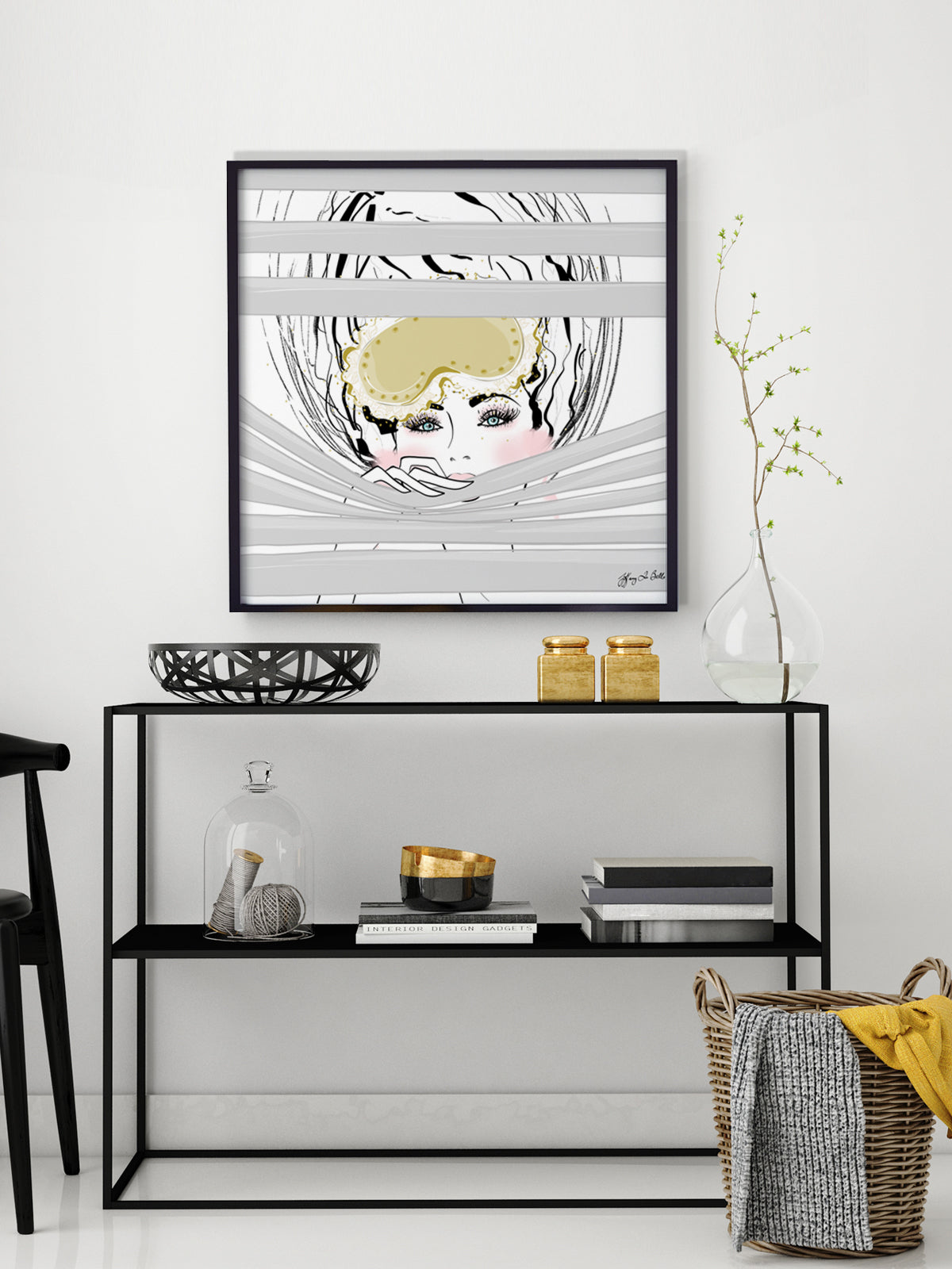 Good Morning - Illustration - Limited Edition Print - Tiffany La Belle